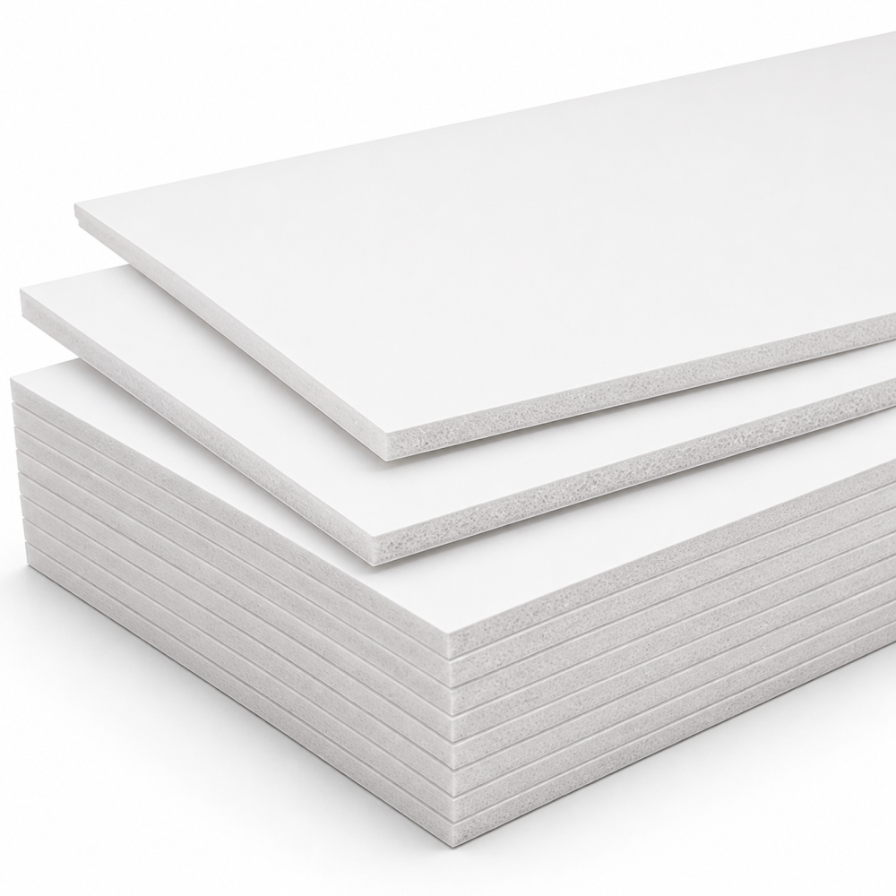 Custom PVC Foam Board for Cabinetry, Display and Fabrication